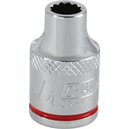 Channellock 3/8 In. Drive 1/4 In. 12-Point Shallow Standard Socket 350989